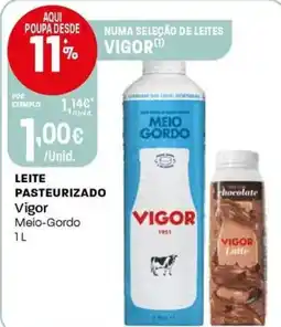 Intermarché Leite pasteurizado Vigor promoção