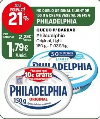Intermarché Queijo p/ barrar Philadelphia promoção