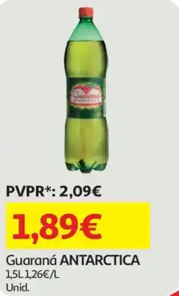 Auchan Guaraná ANTARCTICA promoção