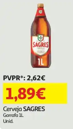 Auchan Cerveja SAGRES promoção