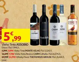 Auchan Vinho Tinto ASSOBIO promoção
