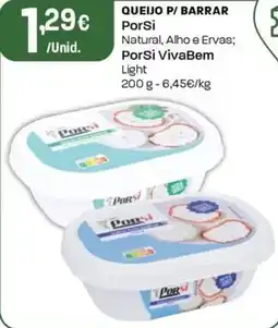 Intermarché Queijo p/ barrar PorSi promoção