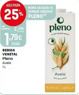 Intermarché Bebida vegetal pleno aveia promoção