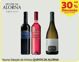 Auchan Numa Seleção de Vinhos QUINTA DA ALORNA promoção