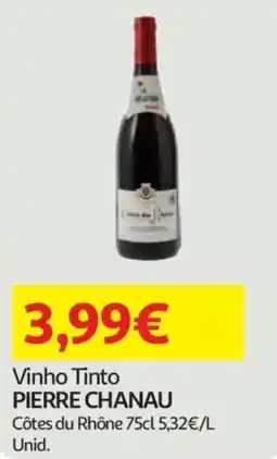 Auchan Vinho Tinto PIERRE CHANAU promoção