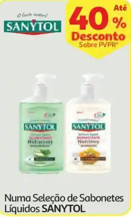 Auchan Numa Seleção de Sabonetes Líquidos SANYTOL promoção