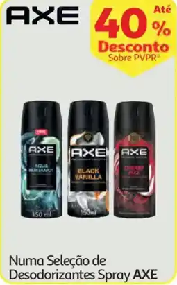 Auchan Numa Seleção de Desodorizantes Spray AXE promoção