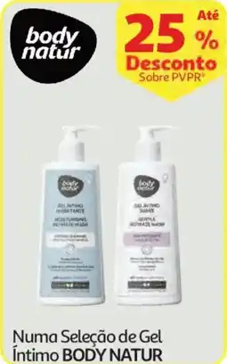 Auchan Numa Seleção de Gel Íntimo BODY NATUR promoção