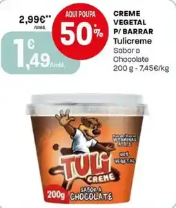 Intermarché Creme vegetal p/barrar tulicreme promoção