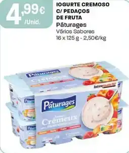 Intermarché Iogurte cremoso c/ pedaços de fruta Pâturages promoção