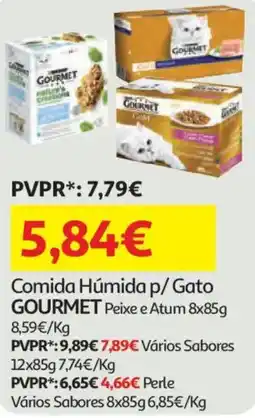 Auchan Comida Húmida p/Gato GOURMET promoção