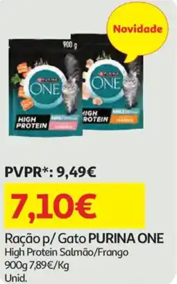 Auchan Ração p/ Gato PURINA ONE promoção