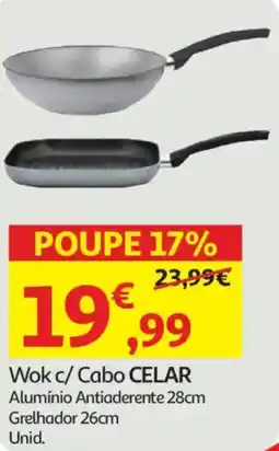 Auchan Wok c/ Cabo CELAR promoção