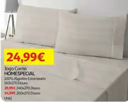 Auchan Jogo Cama HOMESPECIAL promoção