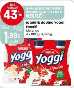 Intermarché Iogurte líquido yoggi Nestlé promoção