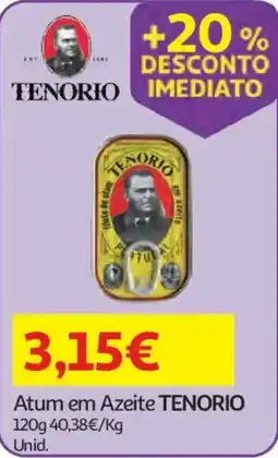 Auchan Atum em Azeite TENORIO promoção