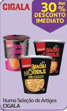 Auchan Numa Seleção de Artigos CIGALA promoção
