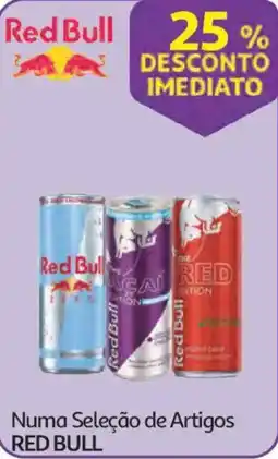 Auchan Numa Seleção de Artigos RED BULL promoção