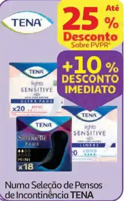 Auchan Numa Seleção de Pensos de Incontinência TENA promoção