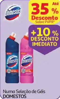 Auchan Numa Seleção de Géis DOMESTOS promoção