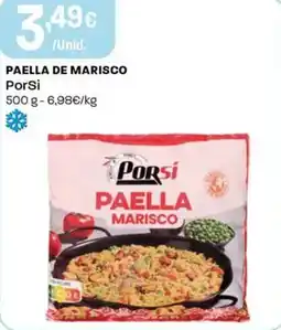 Intermarché Paella de marisco PorSi promoção