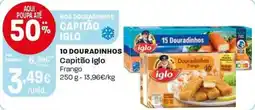 Intermarché 10 douradinhos Capitão Iglo promoção