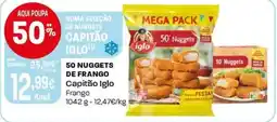 Intermarché 50 nuggets de frango Capitão Iglo promoção