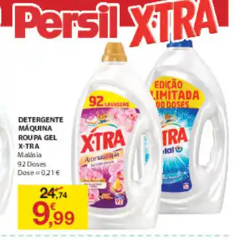 E.Leclerc Detregente Máquina Roupa Gel X-Tra 92 Doses promoção