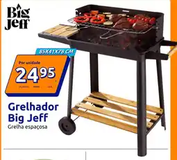 Action Grelhador Big Jeff 85X41X78 CM promoção