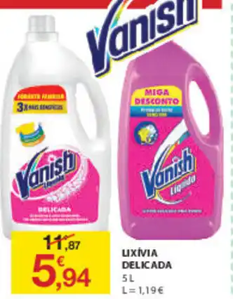 E.Leclerc Lixívia Delicada 5L promoção