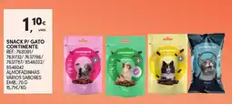Continente Snack p/gato continente promoção