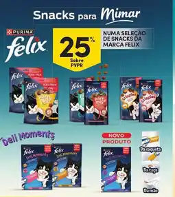 Continente Numa seleção de snacks ďa marca felix promoção