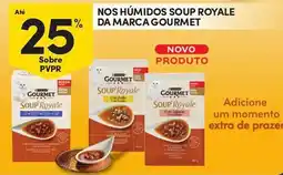 Continente Nos húmidos soup royale 1% da marca gourmet promoção
