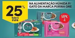 Continente Na alimentação húmida p/ gato da marca purina one promoção