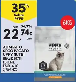 Continente Alimento seco p/gato uppy nutri promoção
