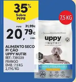 Continente Alimento seco p/ cao uppy nutri promoção