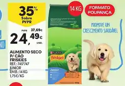 Continente Alimento seco p/ cao friskies promoção