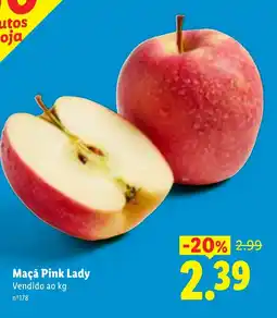 Lidl Maçã Pink Lady promoção
