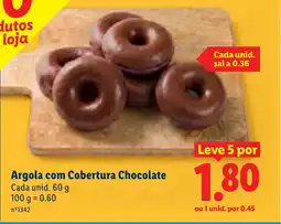 Lidl Argola com Cobertura Chocolate promoção