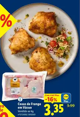 Lidl Coxas de Frango em Vácuo promoção