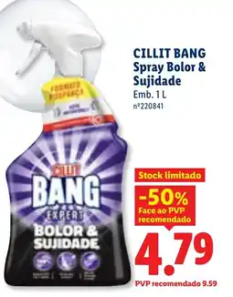Lidl CILLIT BANG Spray Bolor & Sujidade promoção