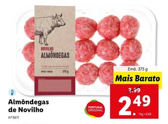 Almôndegas de Novilho 375g