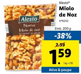 Alesto Miolo de Noz 200g