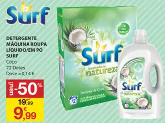 E.Leclerc Detergente Máquina Roupa Líquido/em Pó Surf promoção