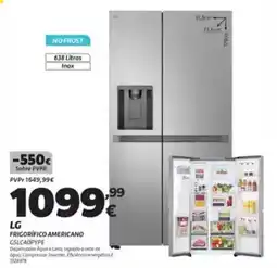 Radio Popular Lg frigorífico americano promoção