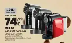 Radio Popular Delta máq. café capsulas qool evolution promoção