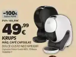 Radio Popular Krups maq, café capsulas promoção