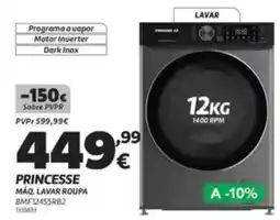 Radio Popular Princesse máq, lavar roupa promoção