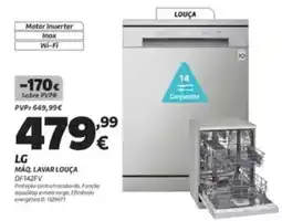 Radio Popular Lg maq, lavar louça promoção