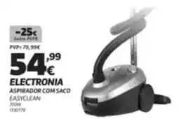 Radio Popular Electronia aspirador com saco easyclean promoção